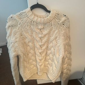 Zara cream sweater